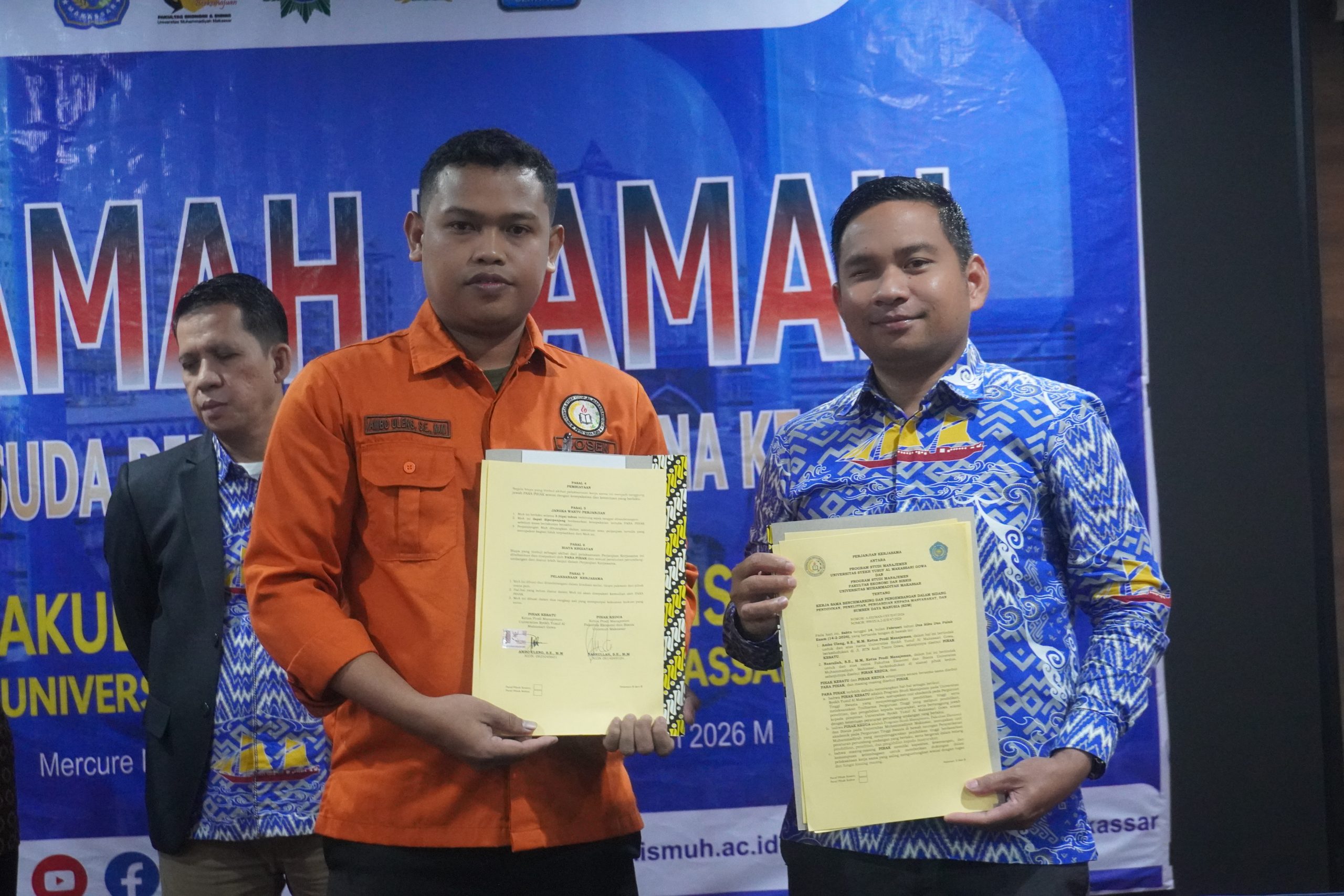 Penandatanganan MoA Prodi Manajemen USY dan Prodi Manajemen Unismuh Makassar Perkuat Kerjasama Tridarma